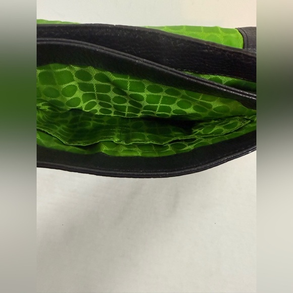 Kate Spade York Street Double Vanessa Noel Leather Hobo Shoulder Bag Black - Picture 9 of 16